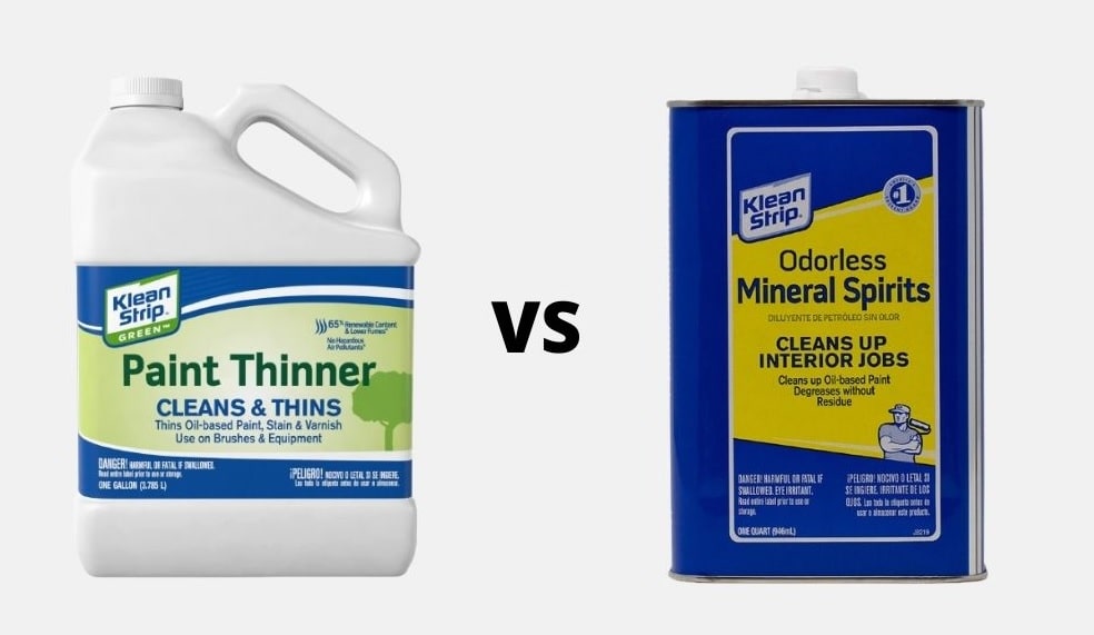 Paint Thinner and Mineral Spirits What's the Difference? BuilderBold