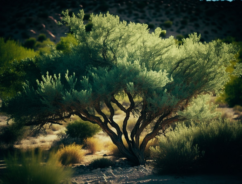 Mesquite tree